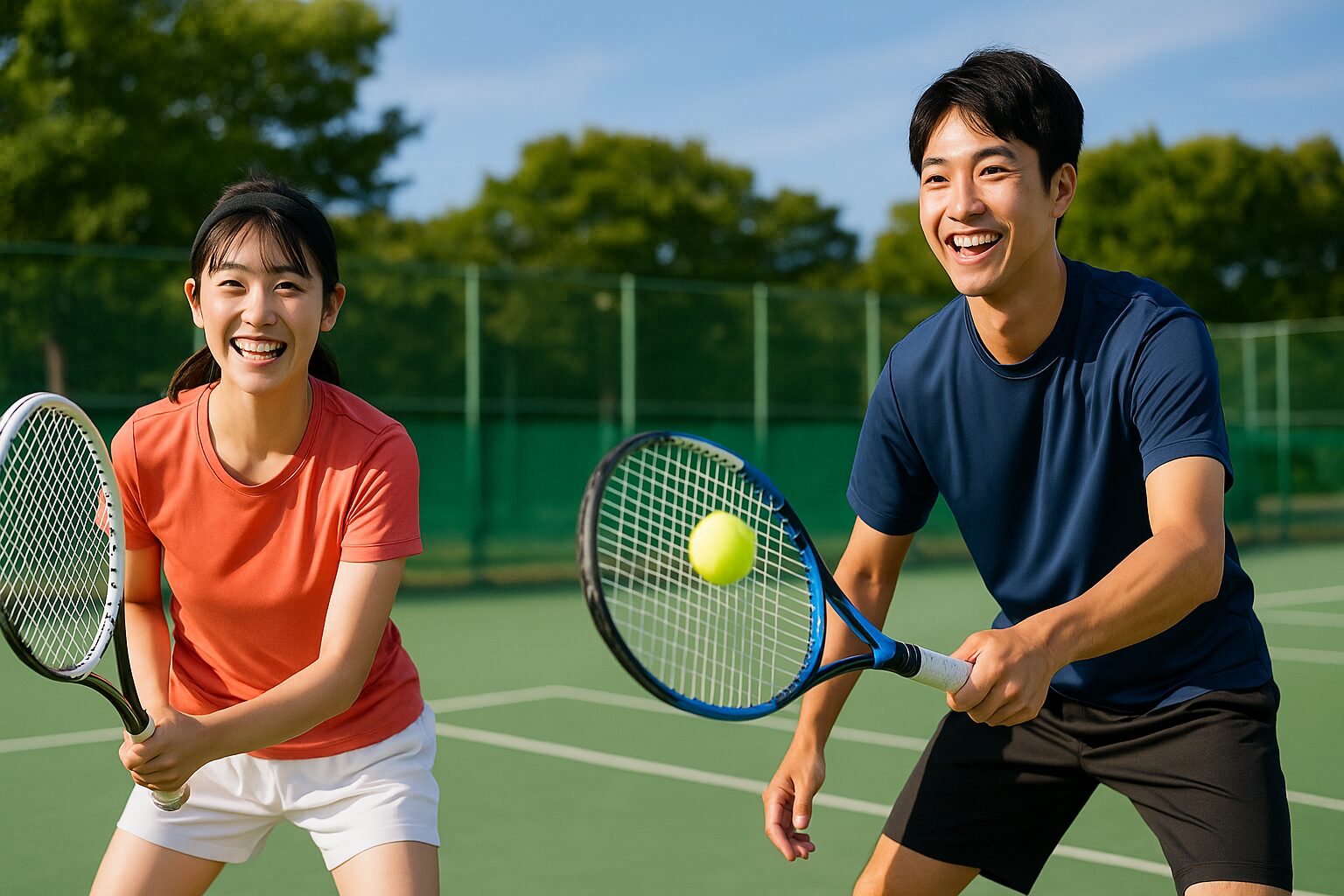 左利きを活かしてソフトテニスをもっと楽しもう