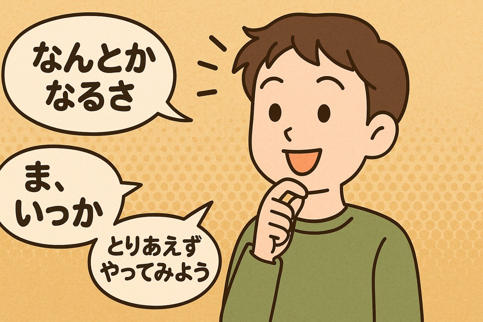 o型の口癖から見る思考パターン