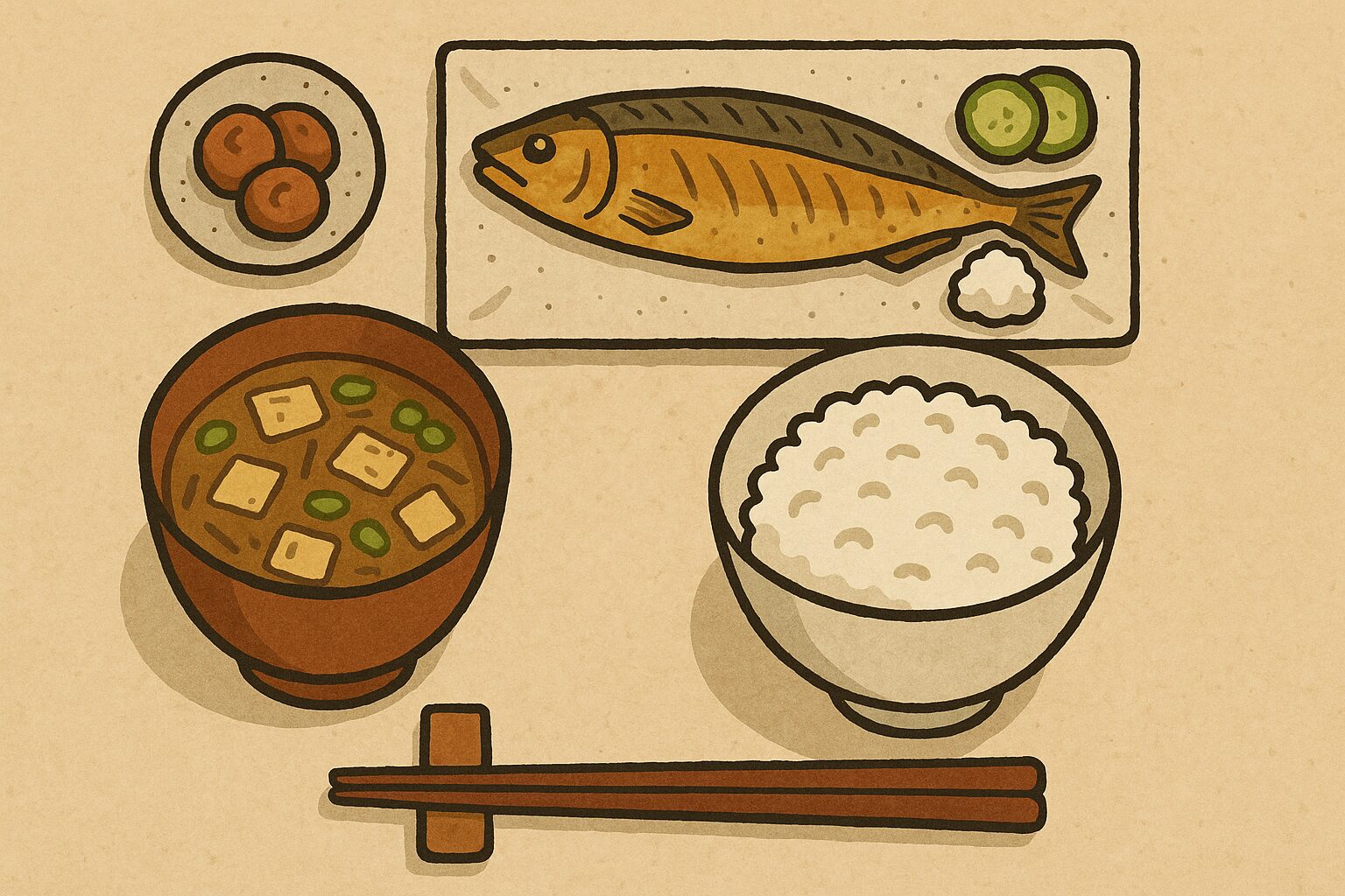左利きの人には逆さ膳なの？