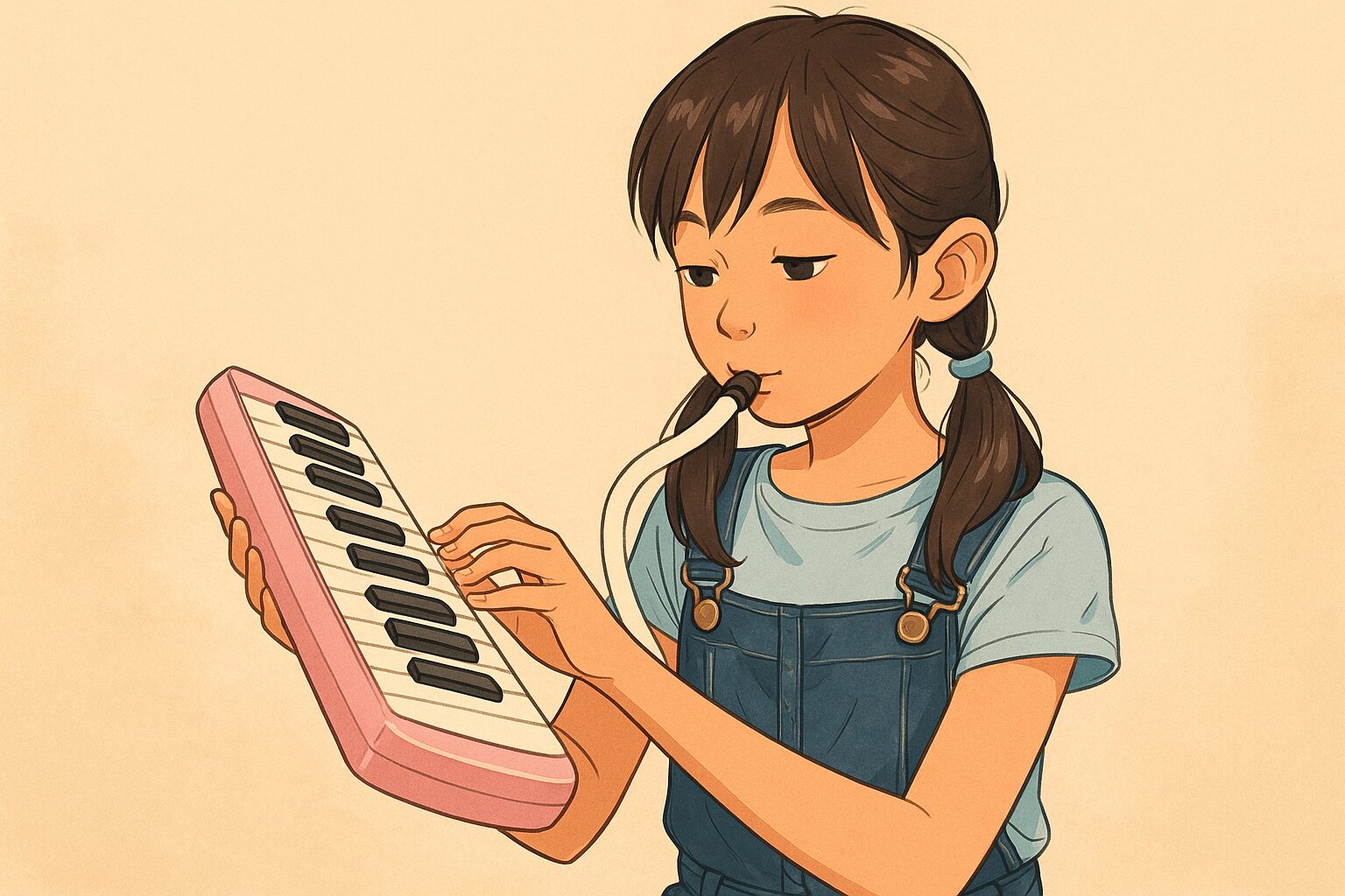 長いホースで延長して快適に演奏する