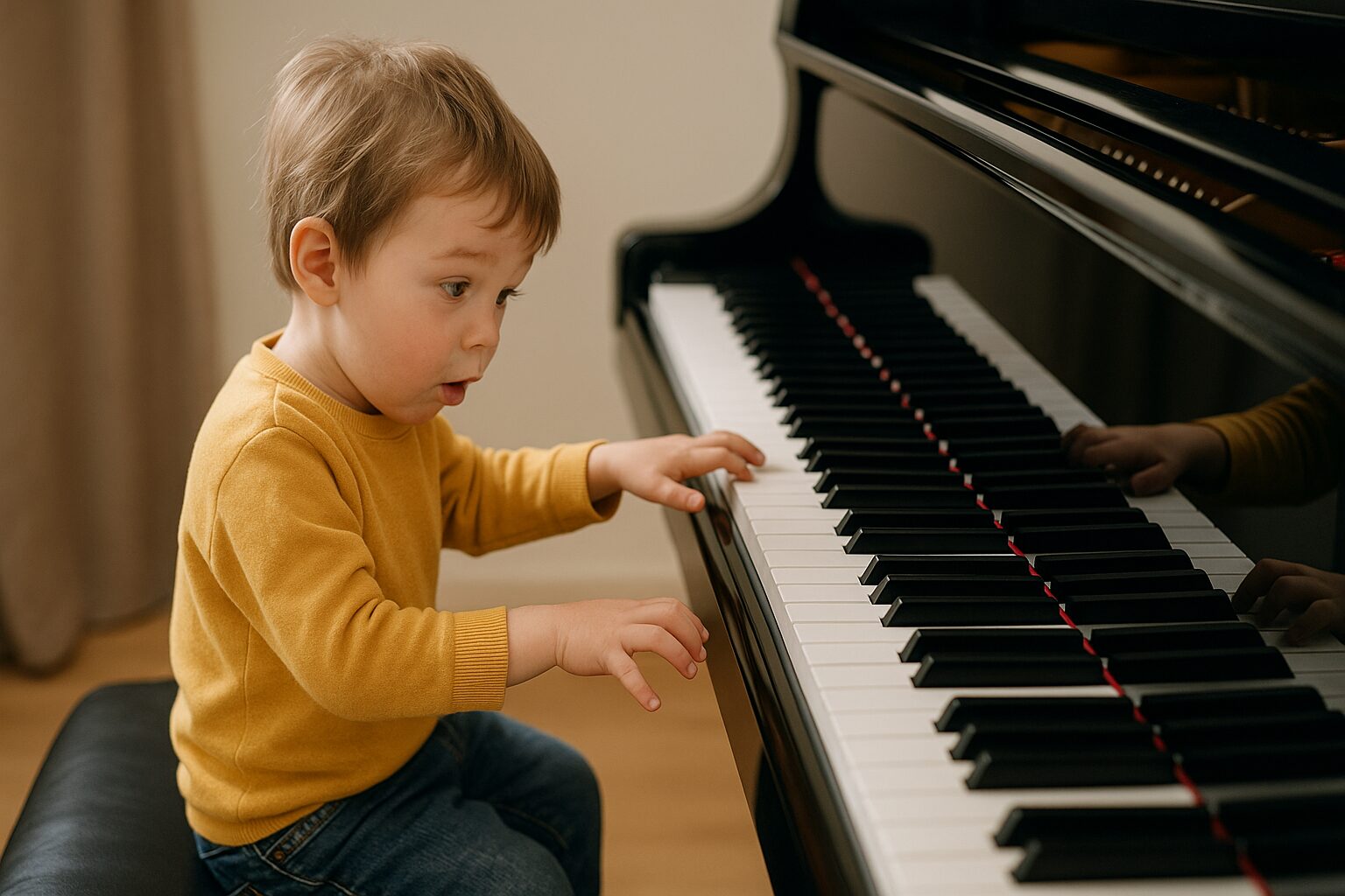 4歳でピアノを始めるとどうなる？