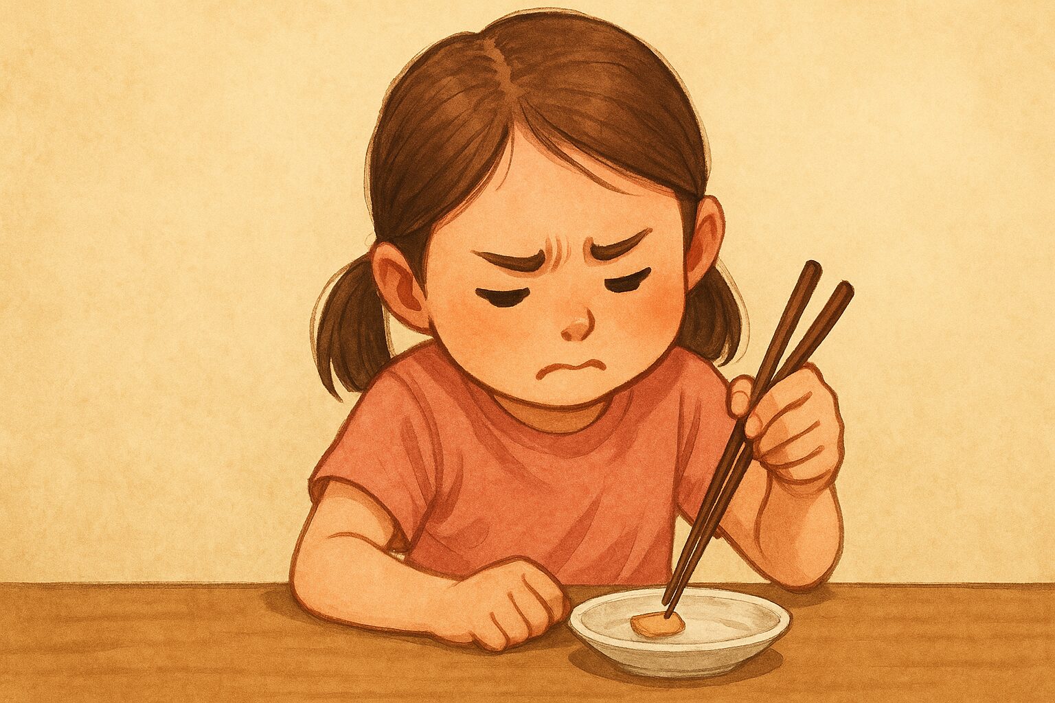 左利きが正しい箸の持ち方を身につける練習法