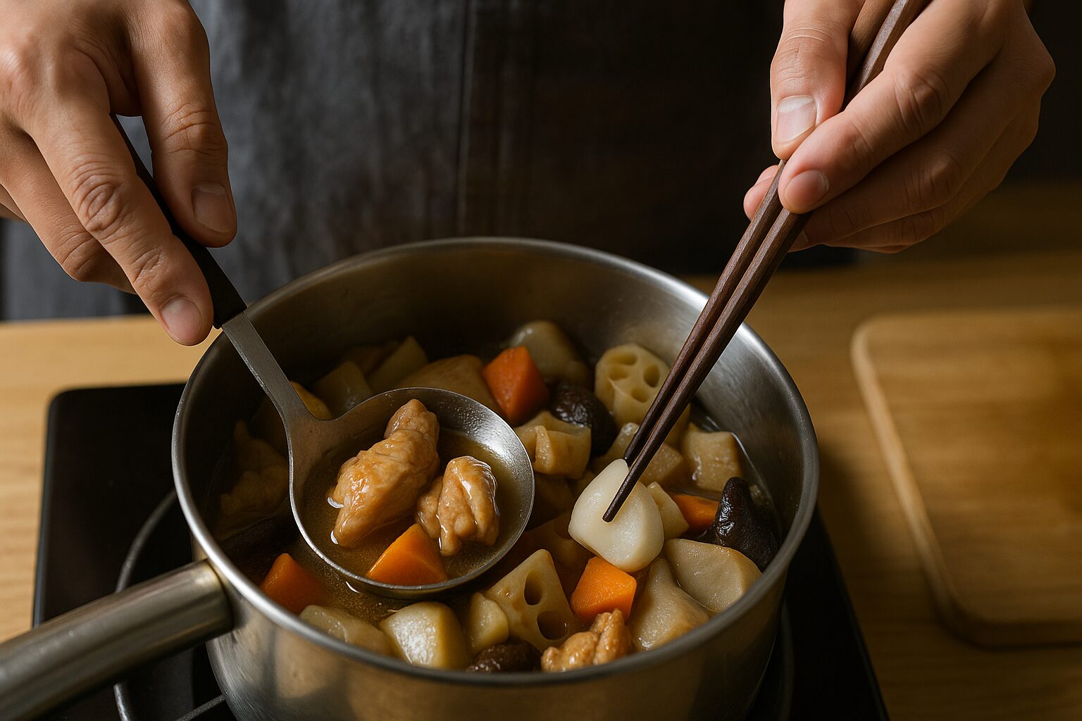 「じゃああんたが作ってみろよ」における左利き考察