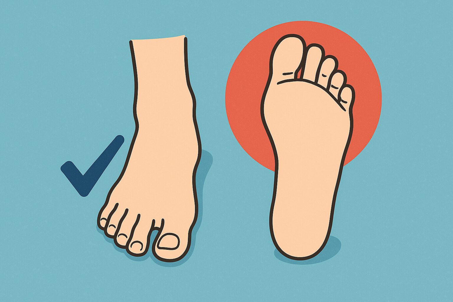 スポーツで使う利き足の調べ方