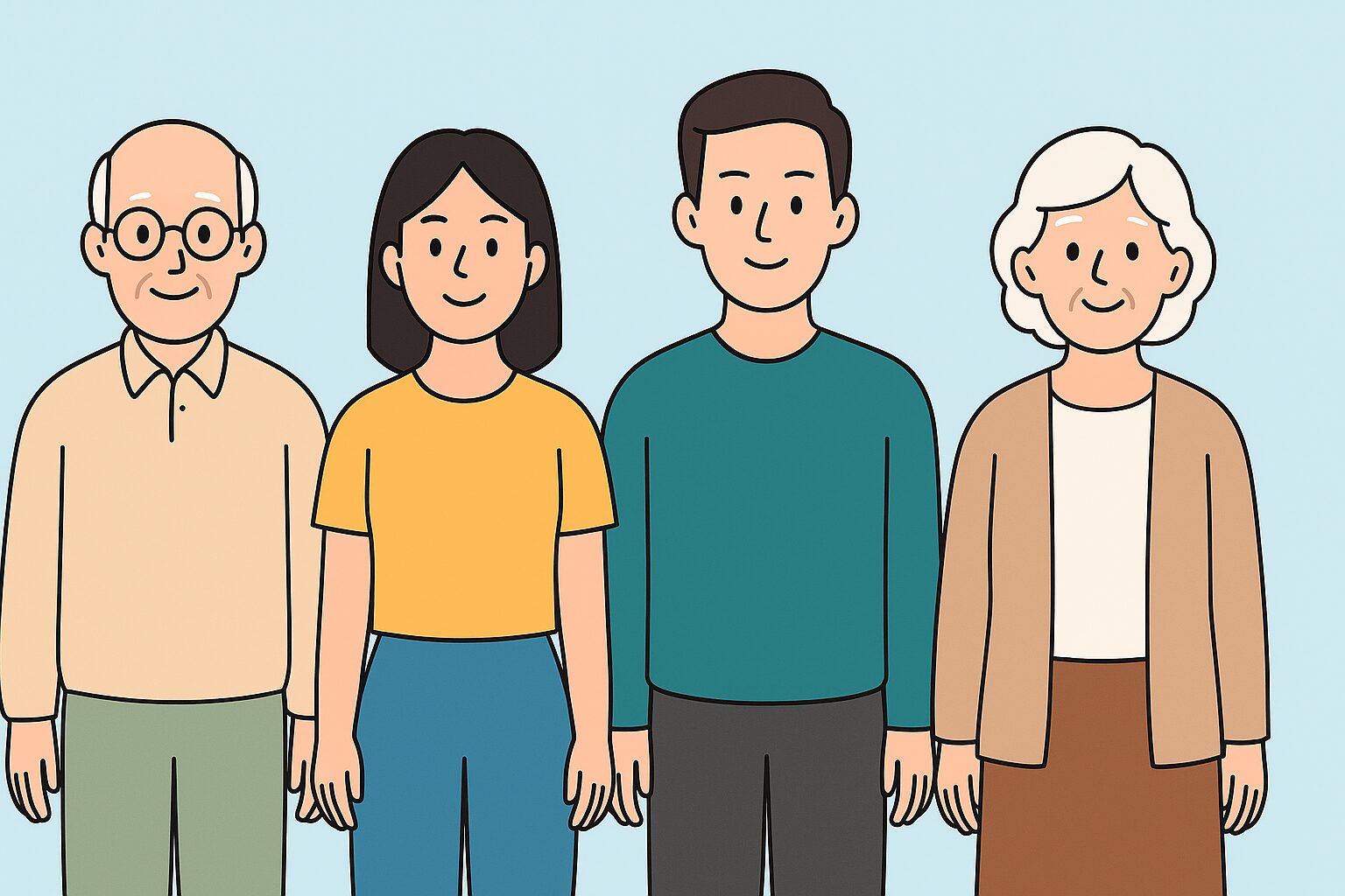 左利き男女差と年代別傾向