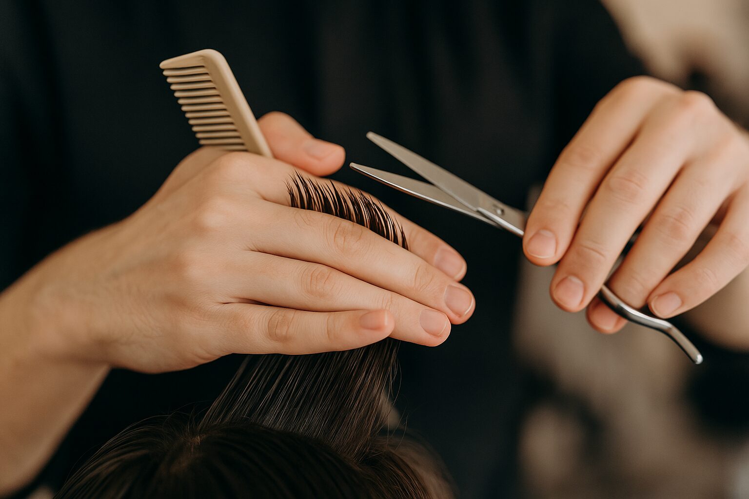 左利きの美容師は不利なのか？メリットは？