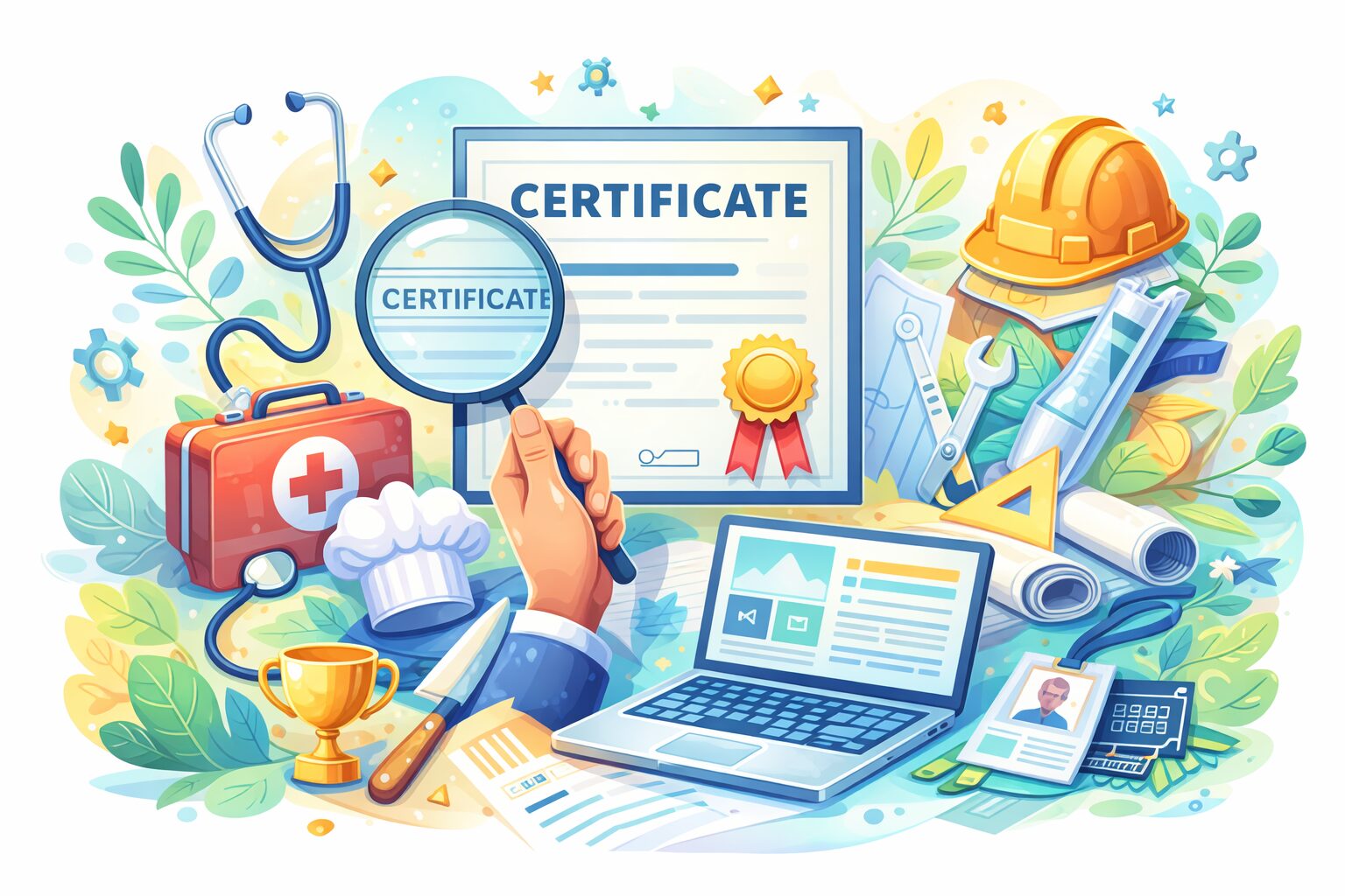 左利き人に向いてるかも？資格一覧