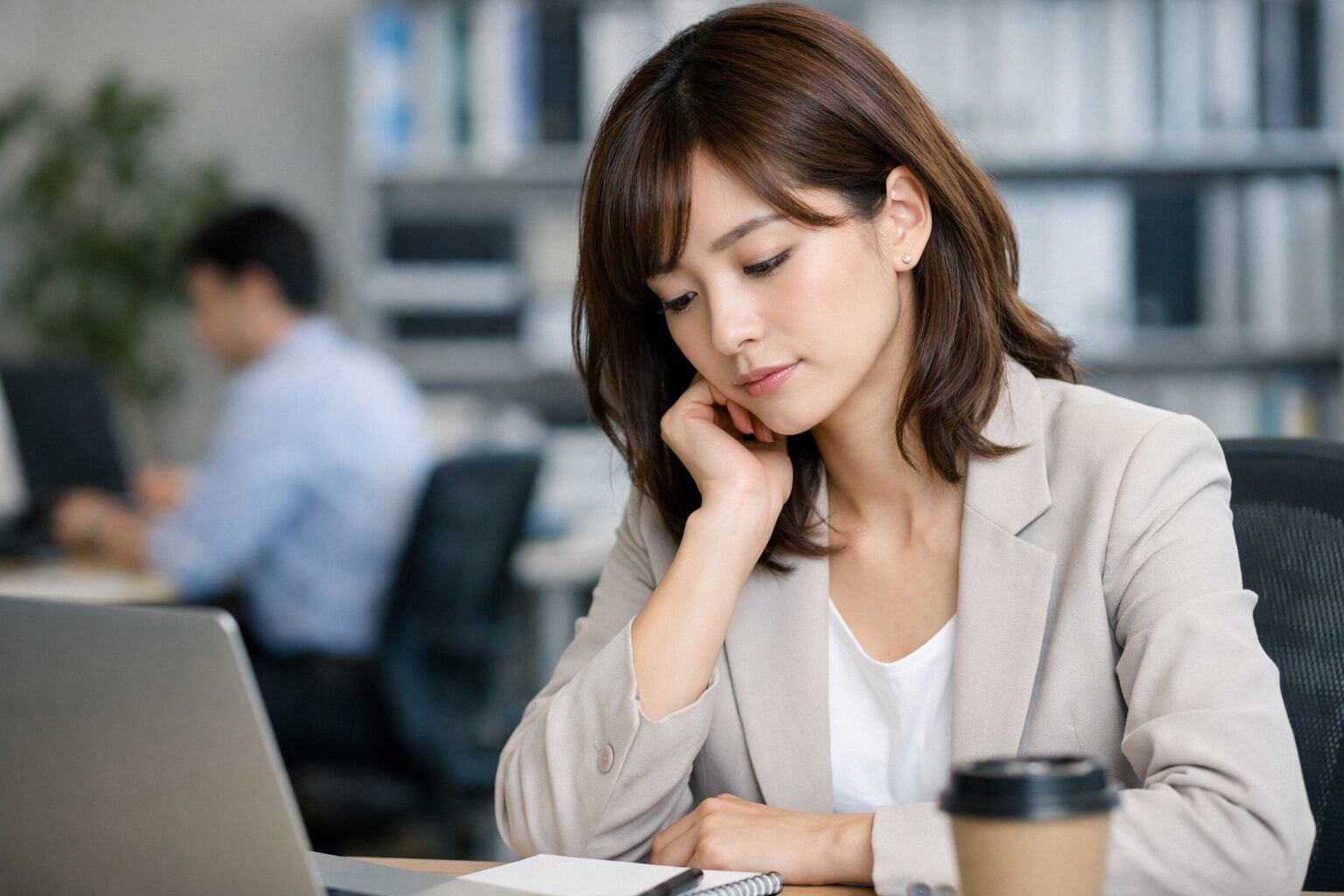 右下を見る心理の意味とよくある誤解