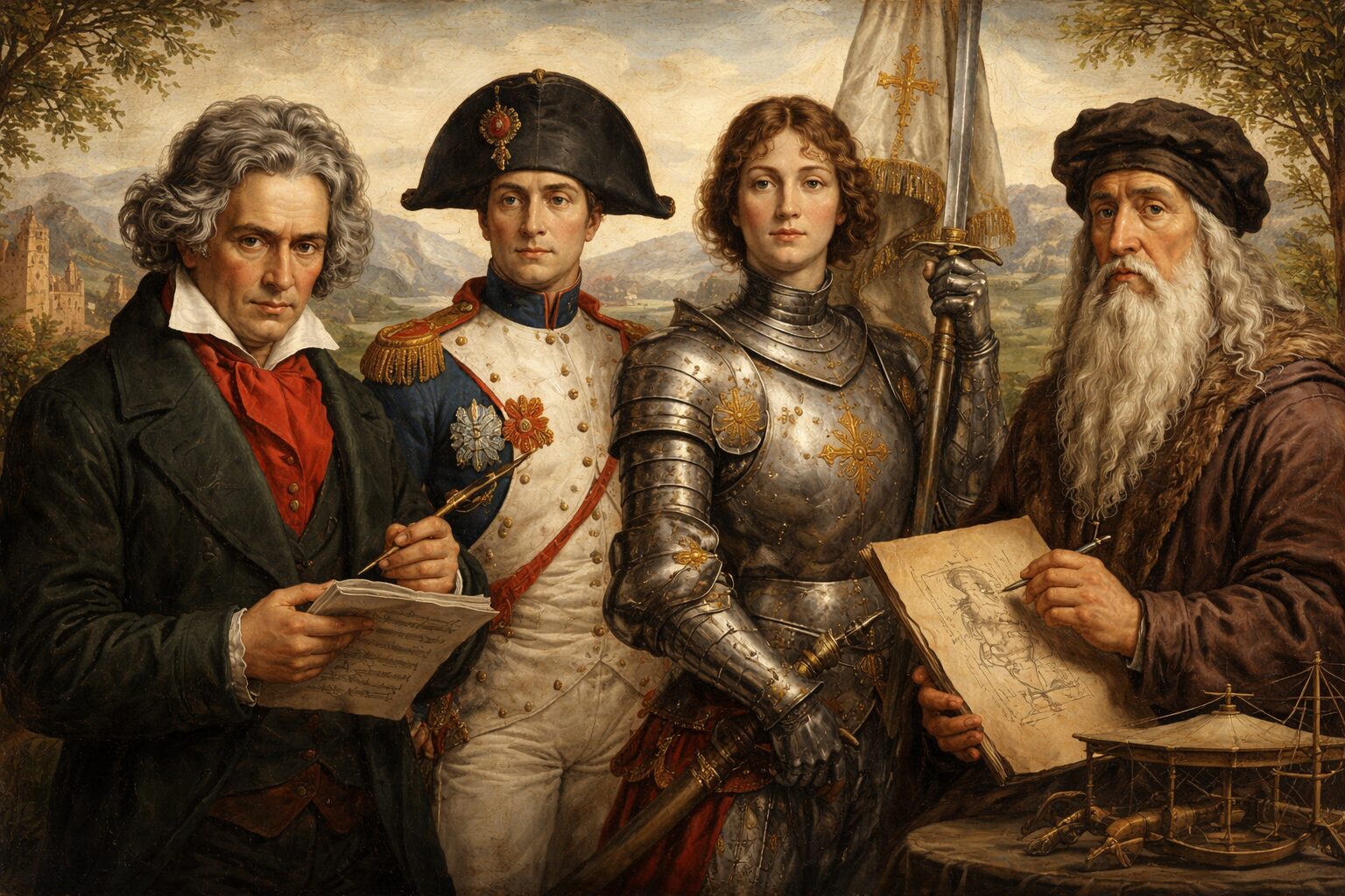 左利きの歴史上の人物たちが残した偉大な足跡