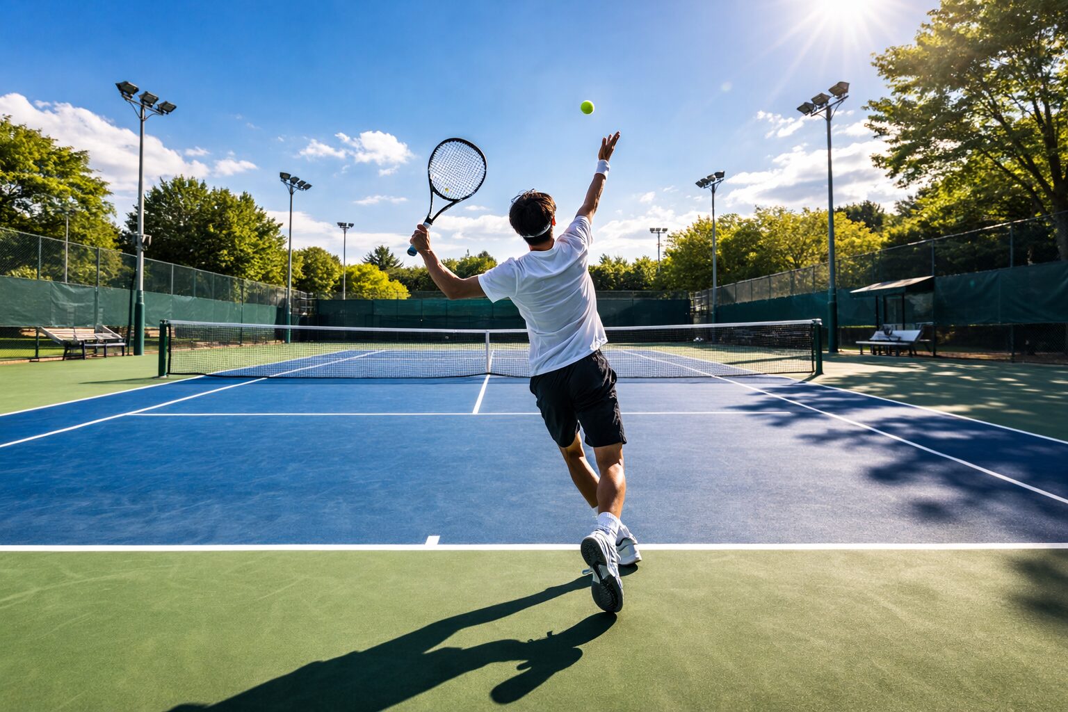 左利きテニスが上達する練習と対策