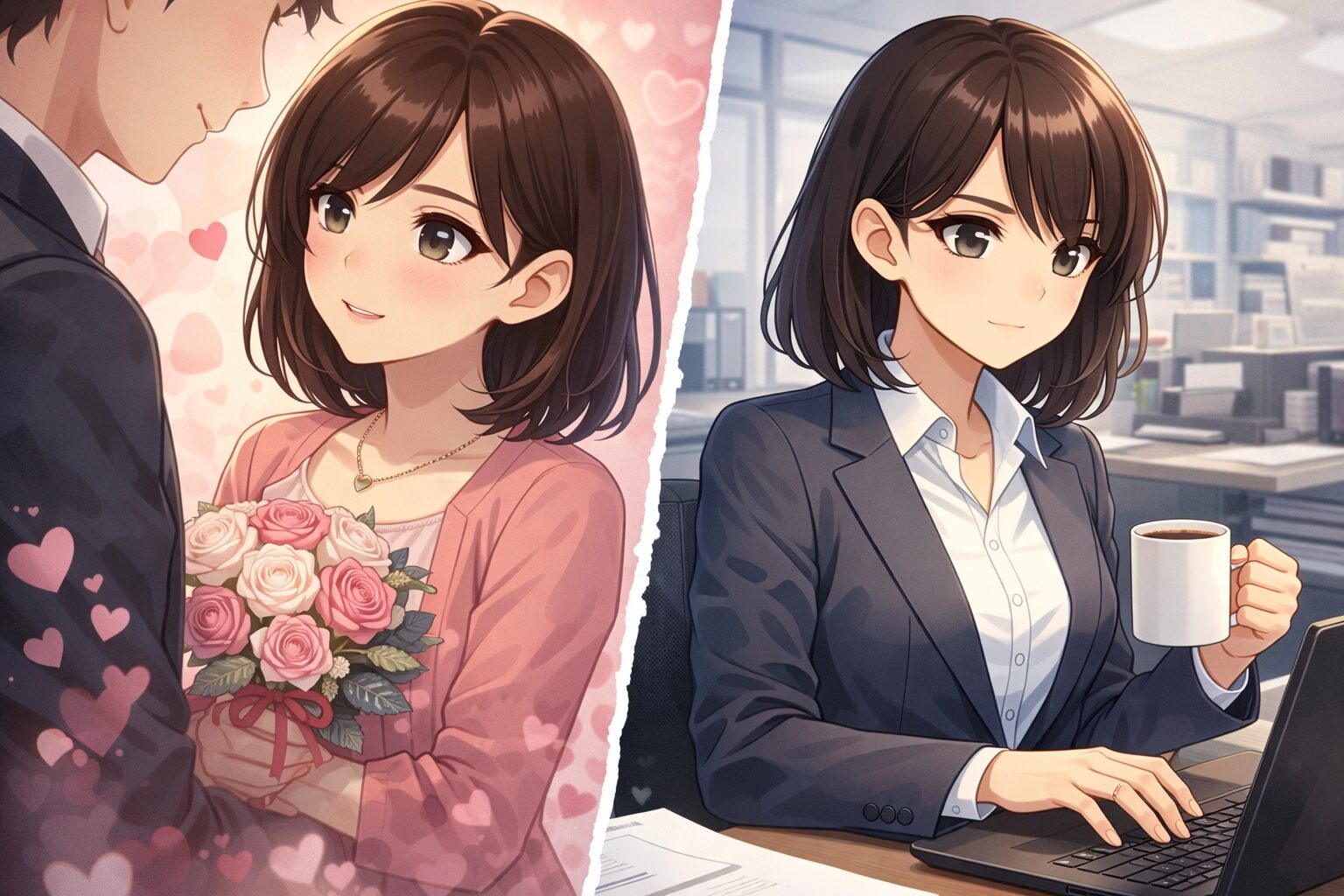 恋愛と仕事の二面性