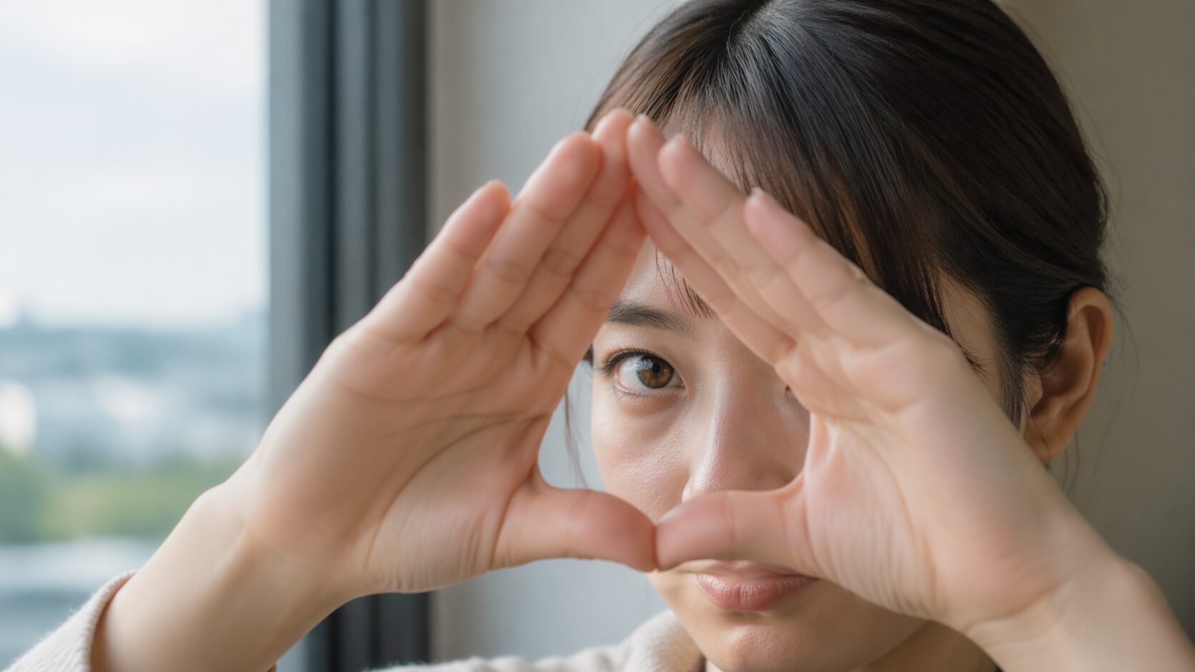 自分の利き目を簡単に調べる方法