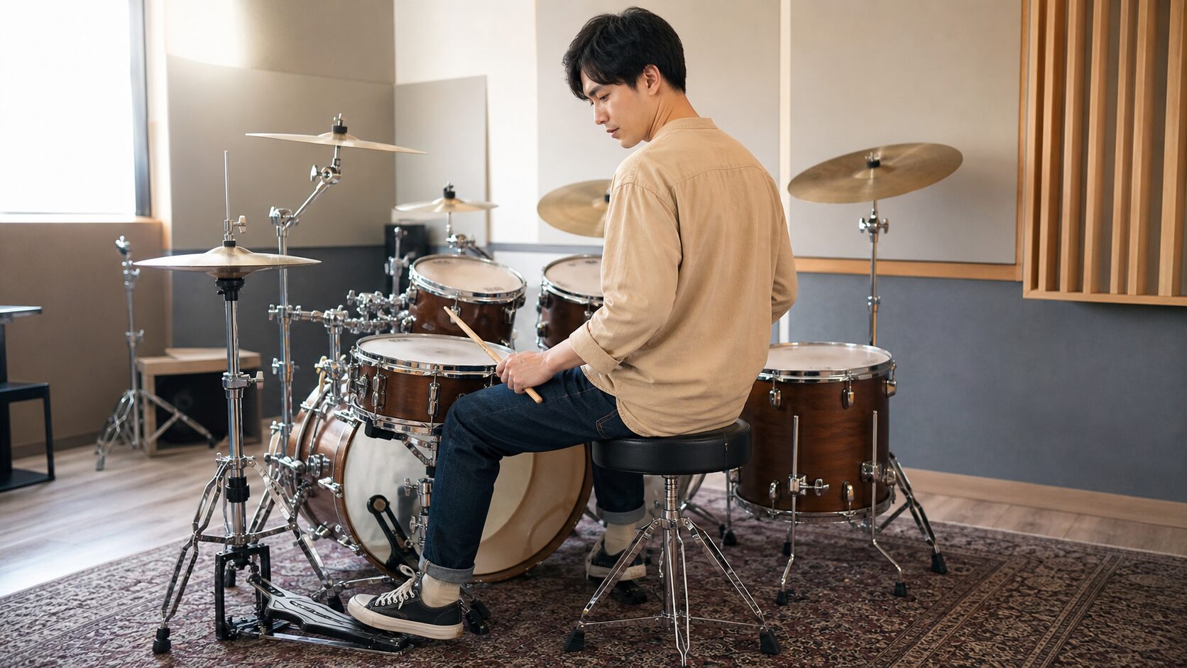 左利きのドラムセッティングを選ぶ基準
